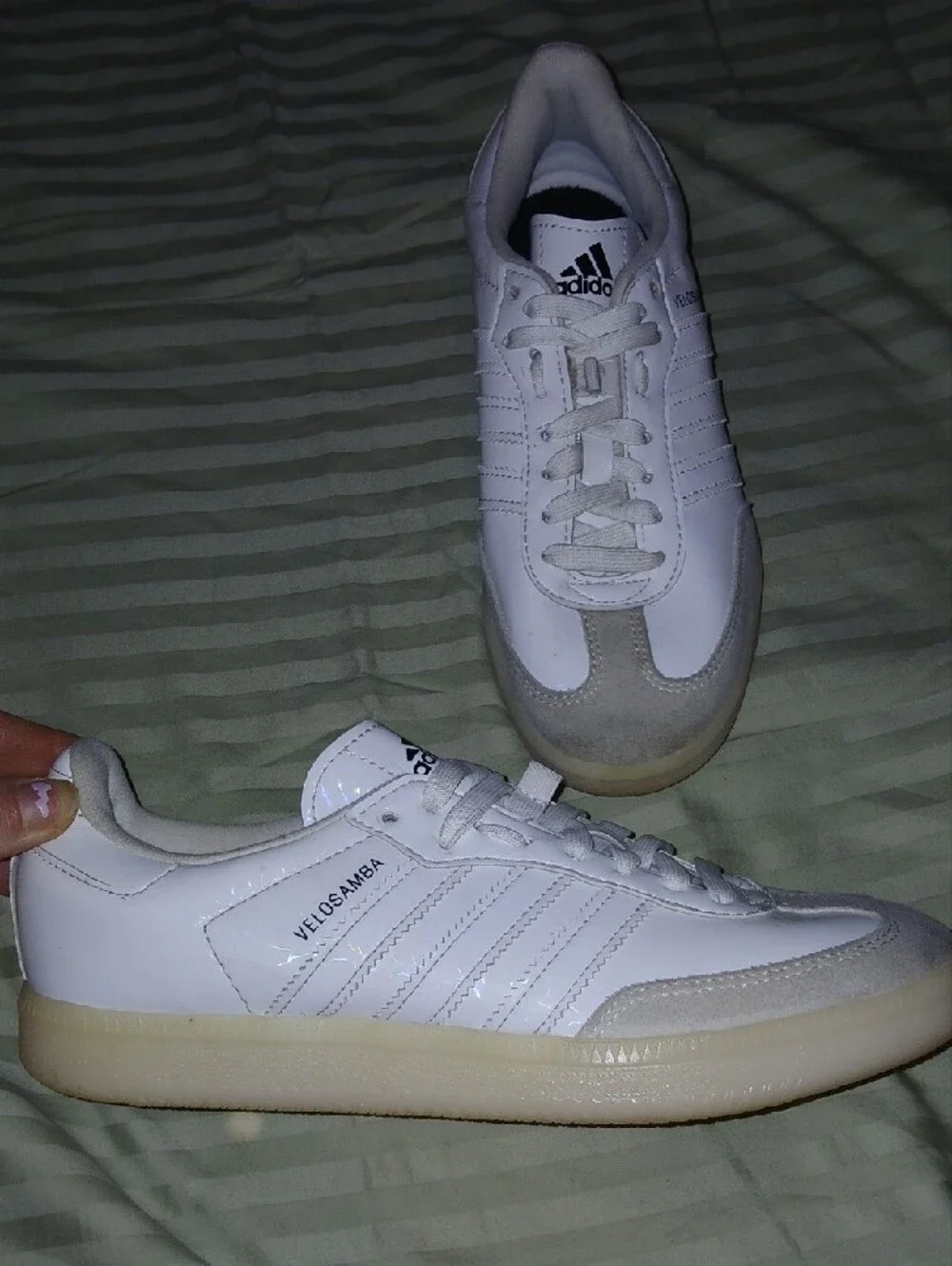 adidas clean white
